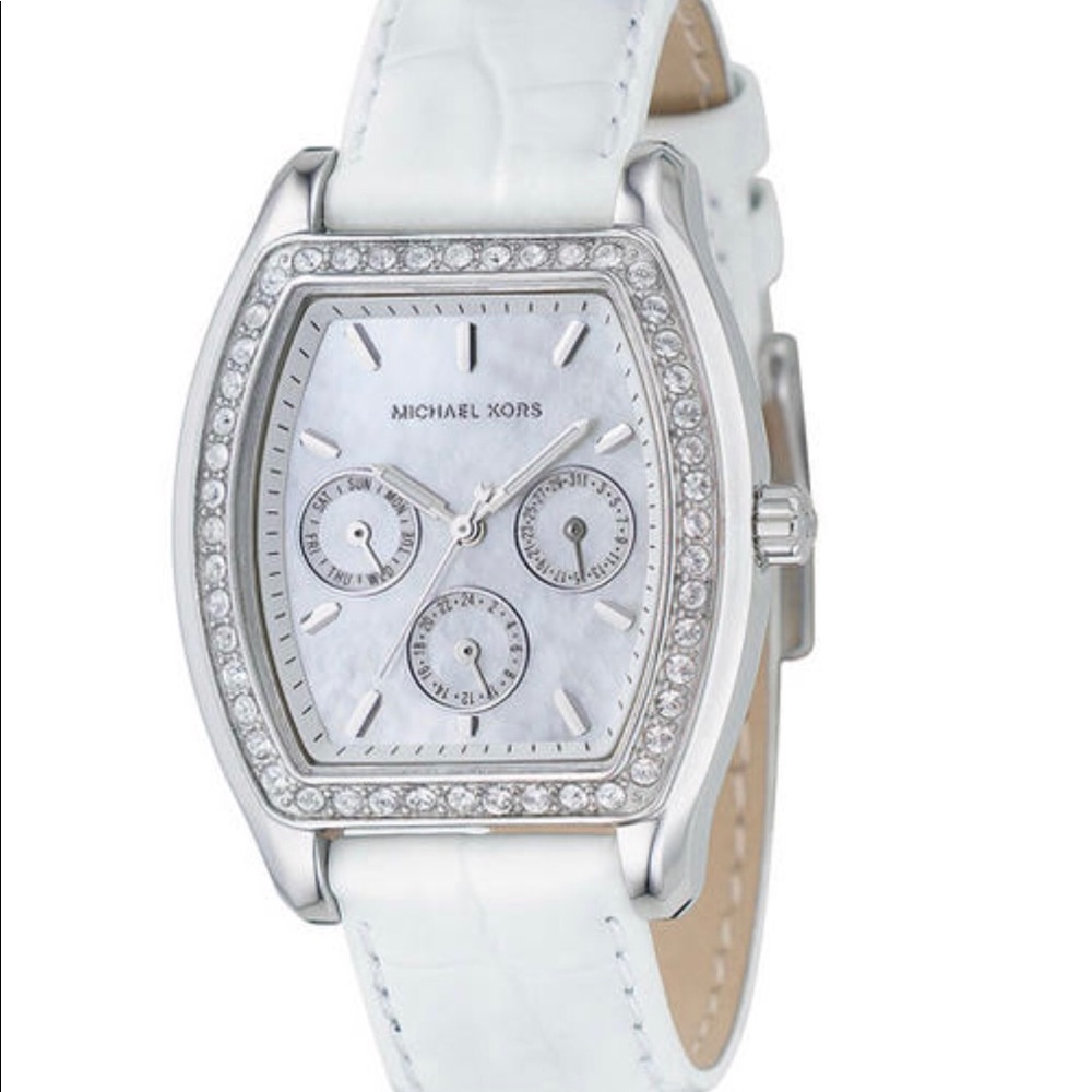 Authentic MK leather watch